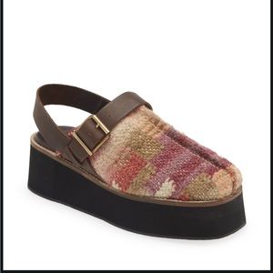 Free People Astrid Platform Mule size 7